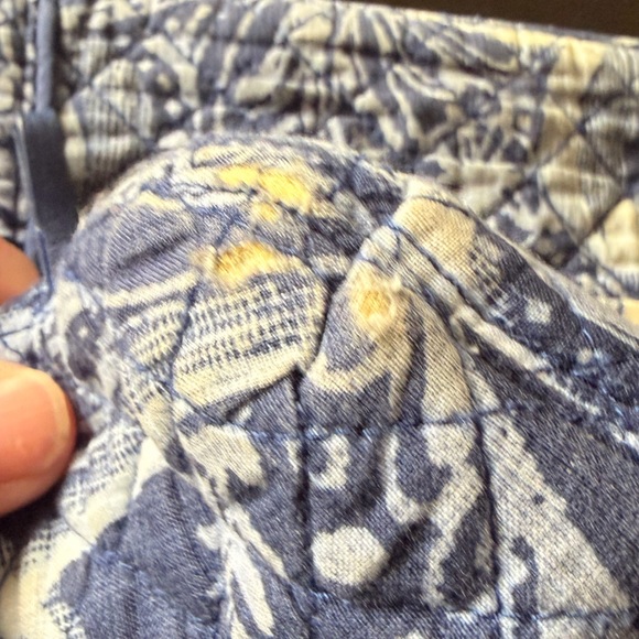 Vera Bradley Navy and Cream Quilted Crossbody Bag - Picture 3 of 14